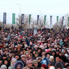 Масштабный Рождественский розыгрыш призов в г. Пенза